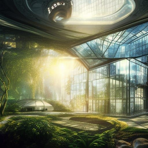 Glass house by Jonas De Ro