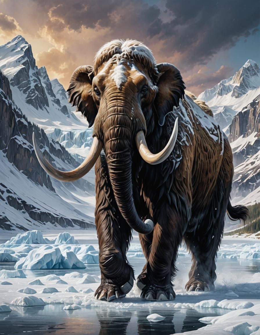 Mammoth 🦣  by @Plats