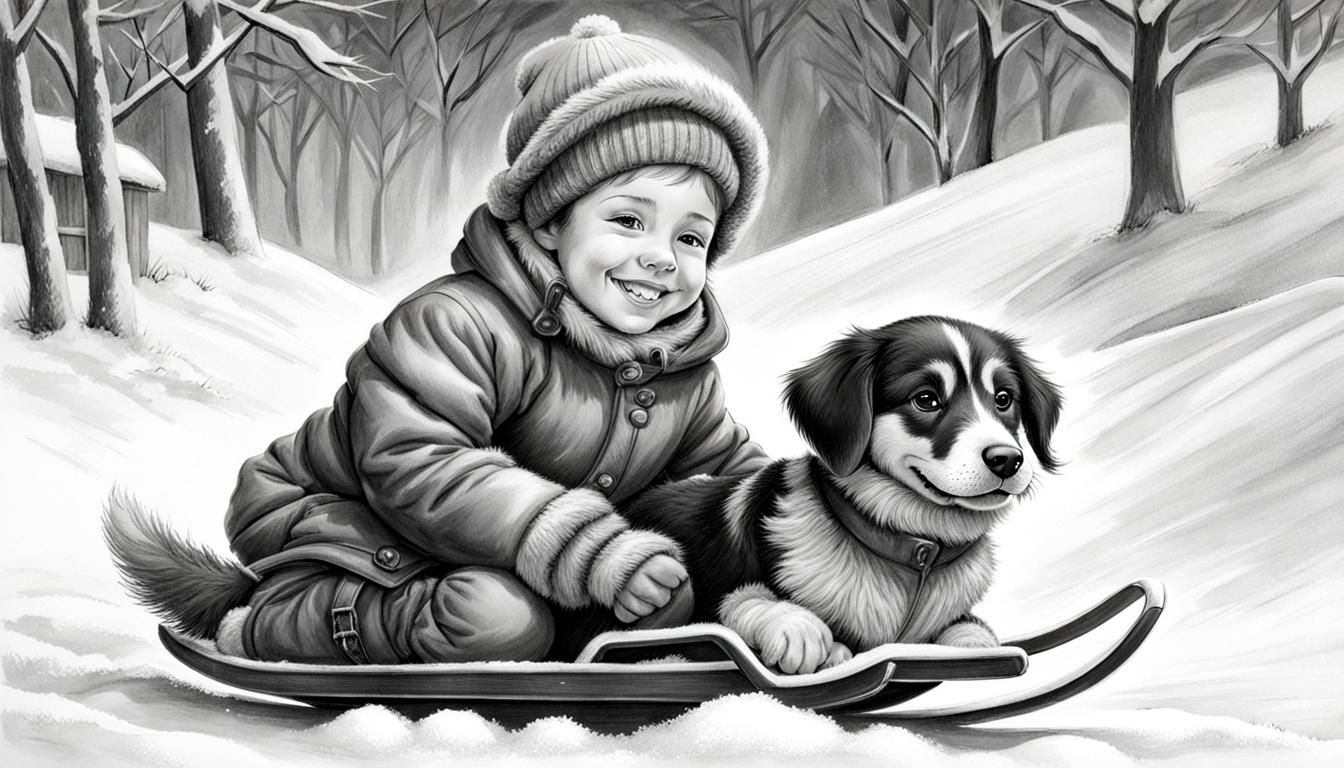 Kid & Puppy