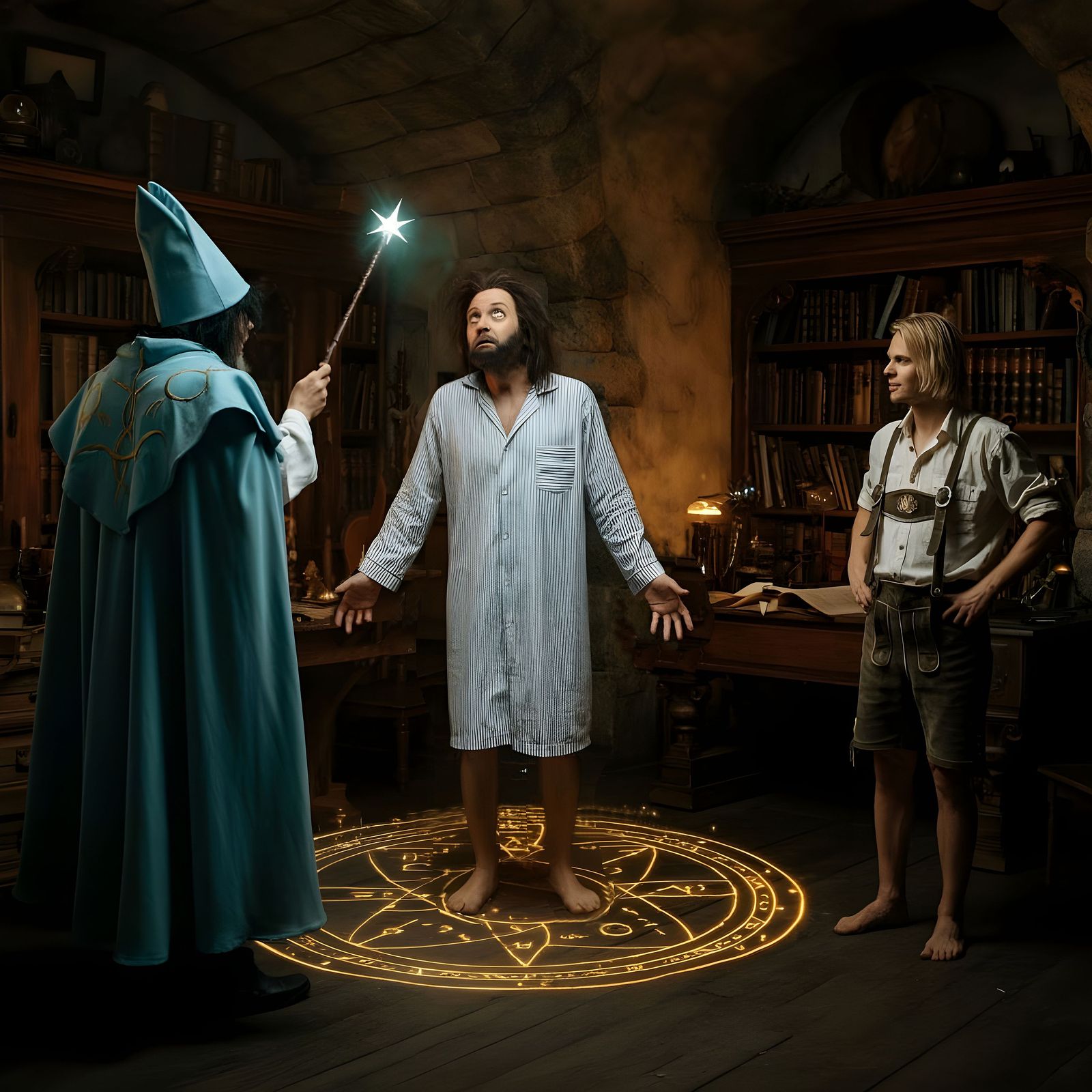 Des Stiefels Besitzer, er stelle sich ein