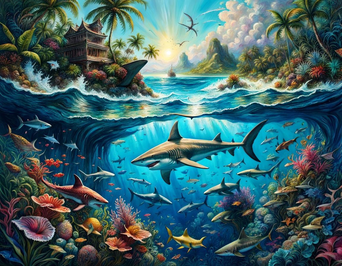 Danger lurks in the depths  by @Mysterys Games