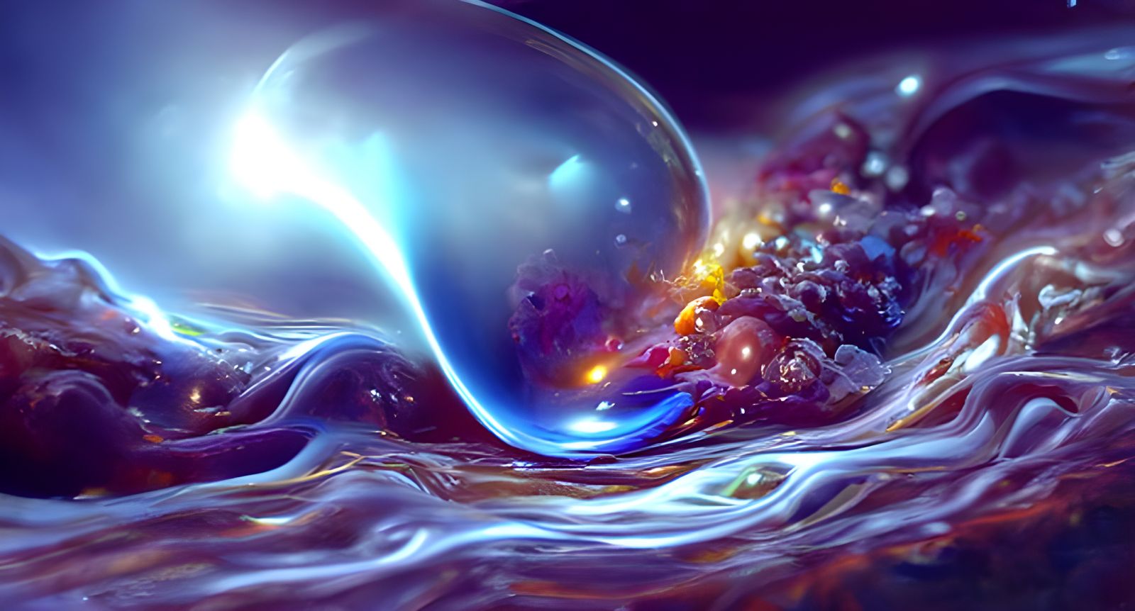 Cosmic fluid of existence (reb 2)