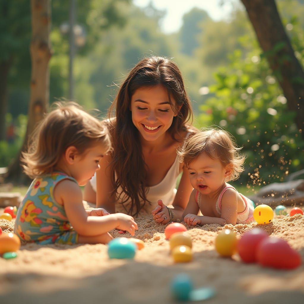 Blissful motherhood  by @undefined