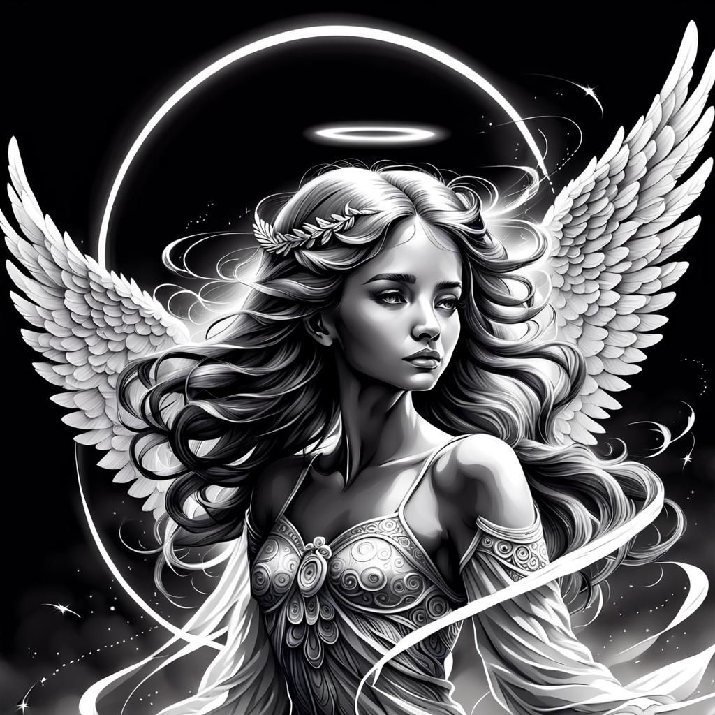 beautiful female angel