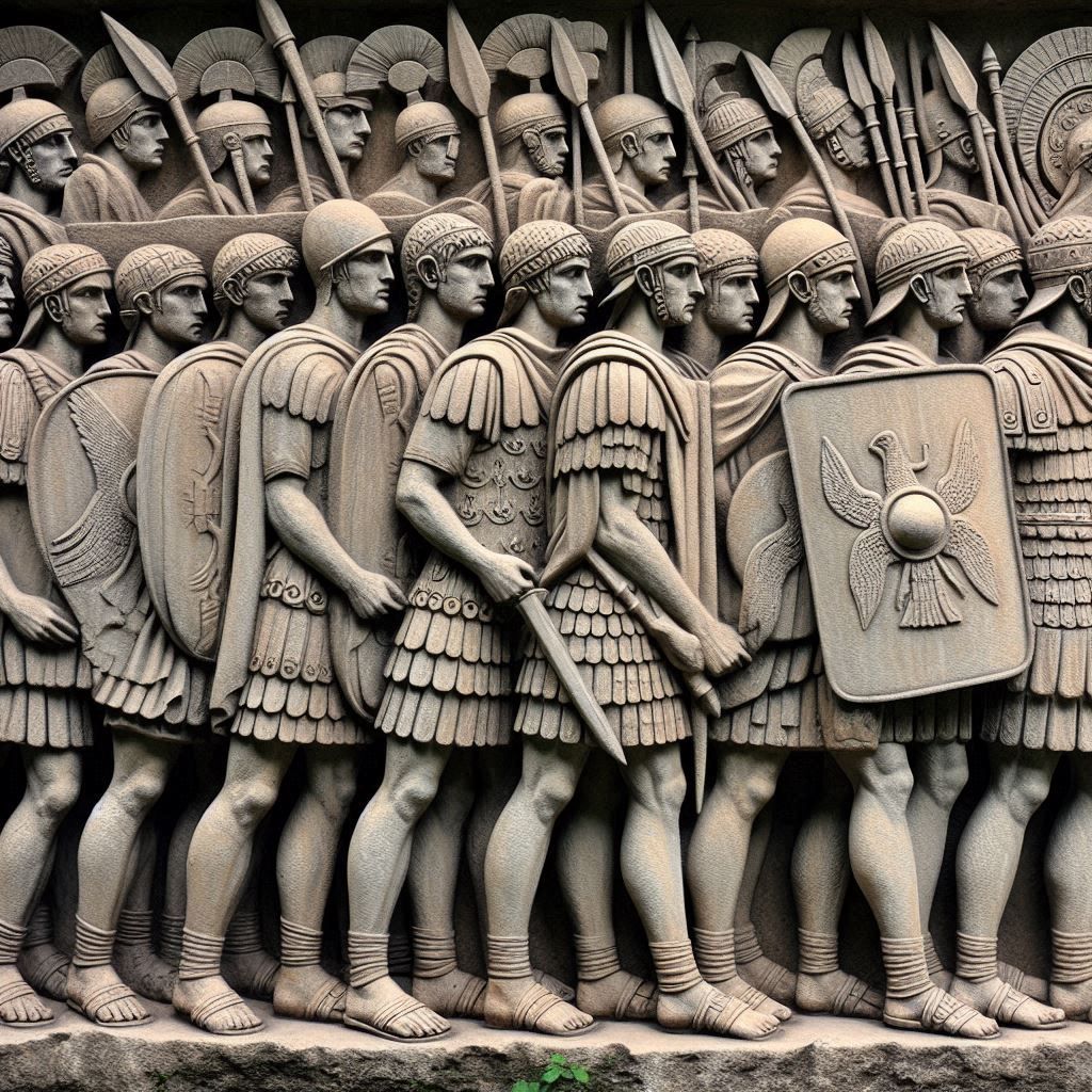 Scene from Trajan's Column