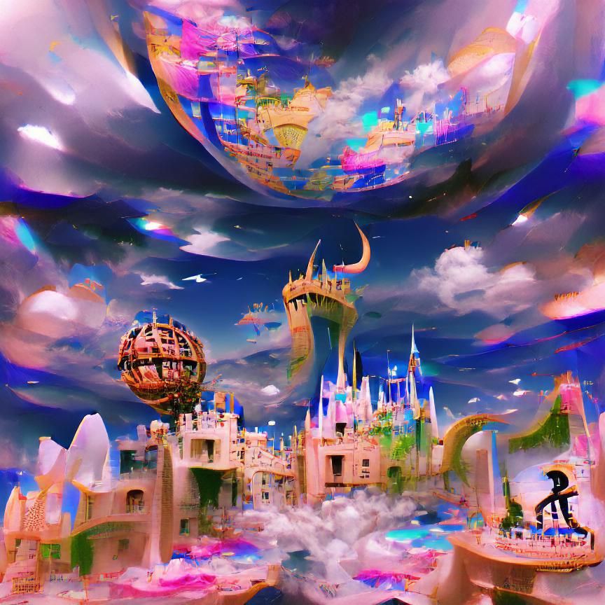 Dream World - AI Generated Artwork - NightCafe Creator