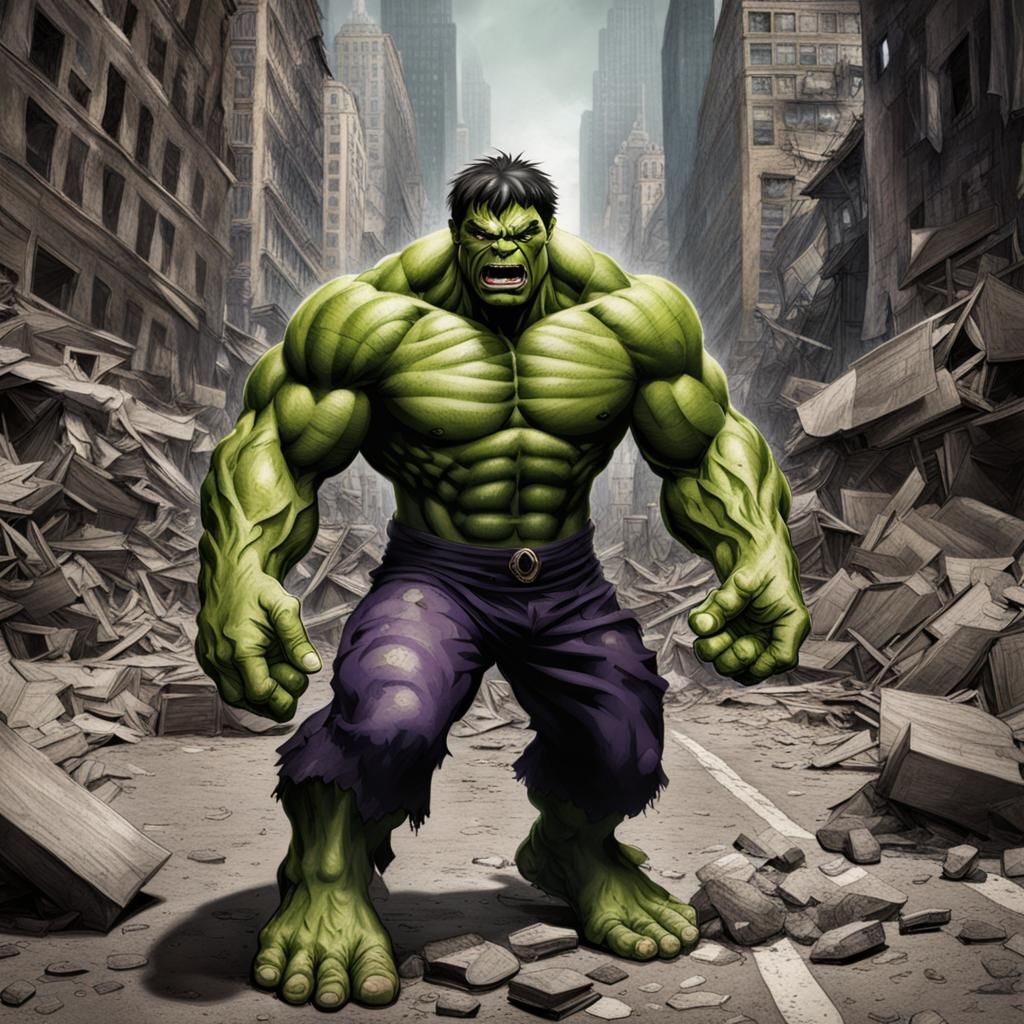 Hulk - AI Generated Artwork - NightCafe Creator