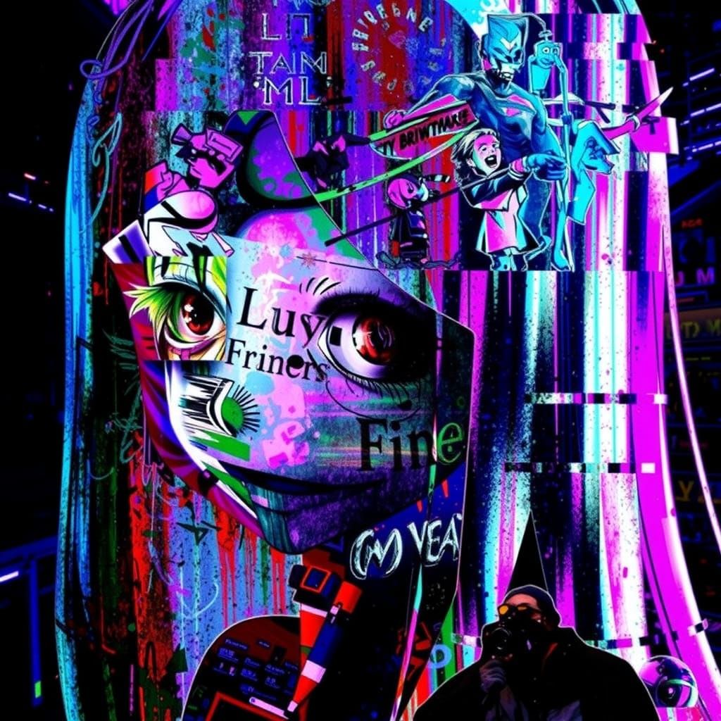 Digital Glitch Art: Visual Distortion