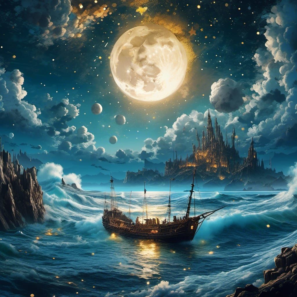 Luna llena  by @HC