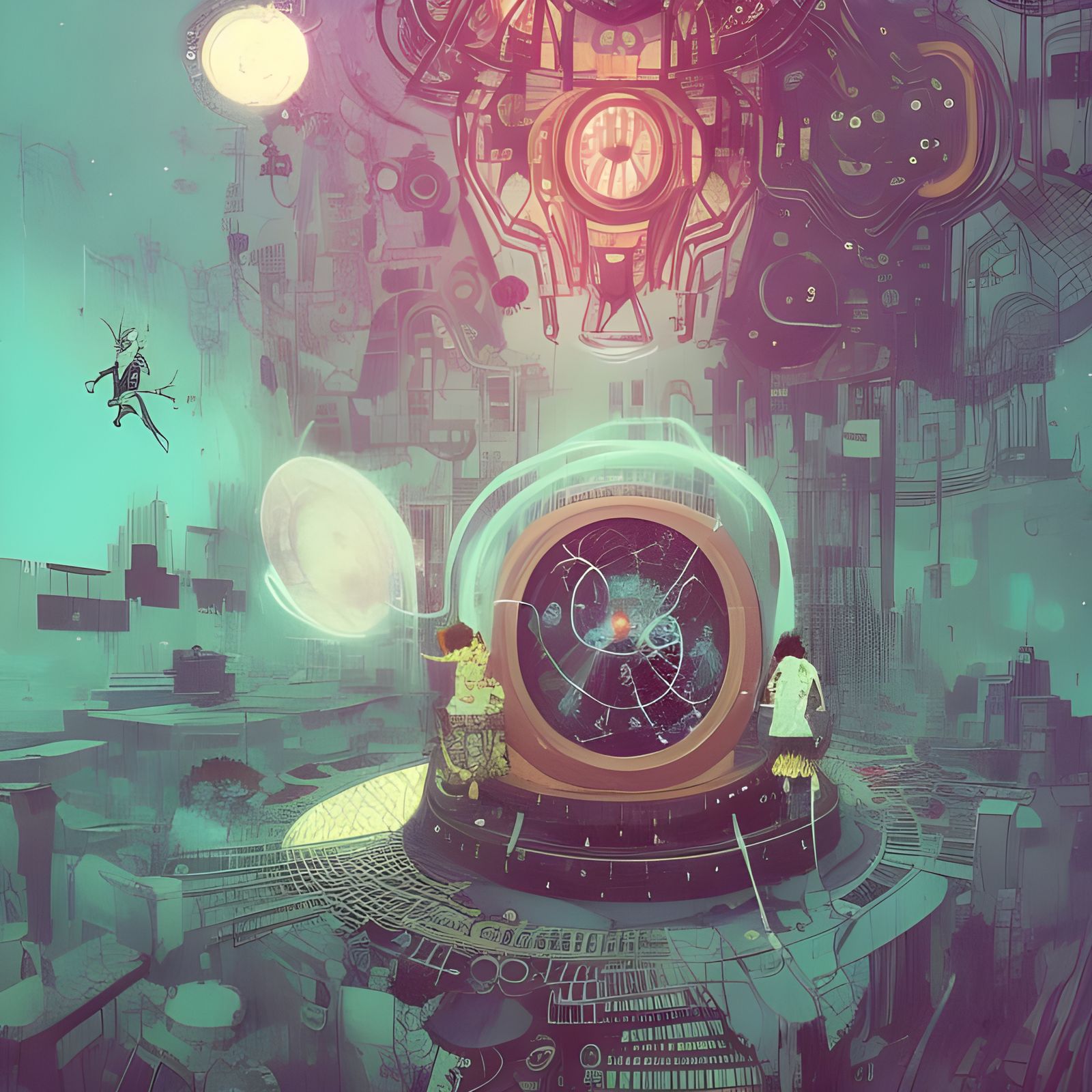 The Time Machine  by @The Stars of Six