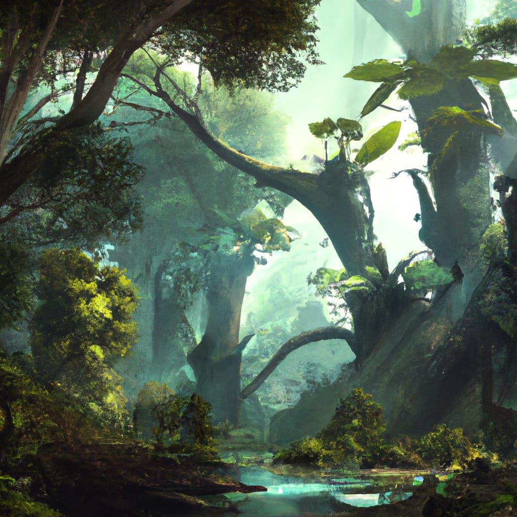 morning heart of the jungle