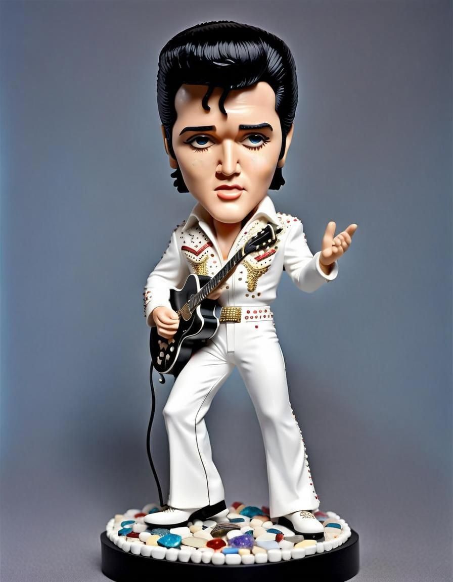 Bobbleheads - 🎯 DAILY CHALLENGE #454 - Elvis Presley  by @Pandymonium