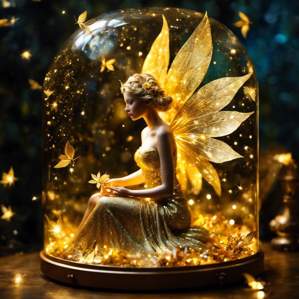 Golden Fairy Trapped