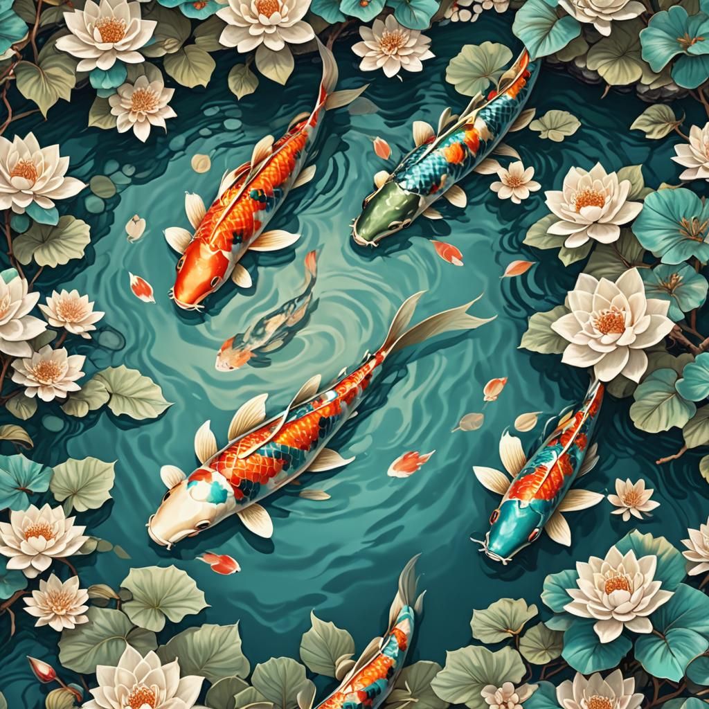 Koi Pond II