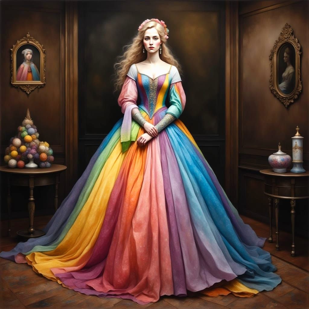 Beautiful lady of the house