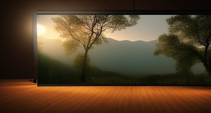 cinematic lighting + masterpiece landscape
