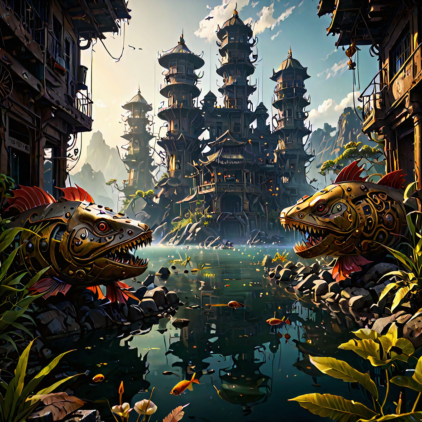 When the metal fish took over