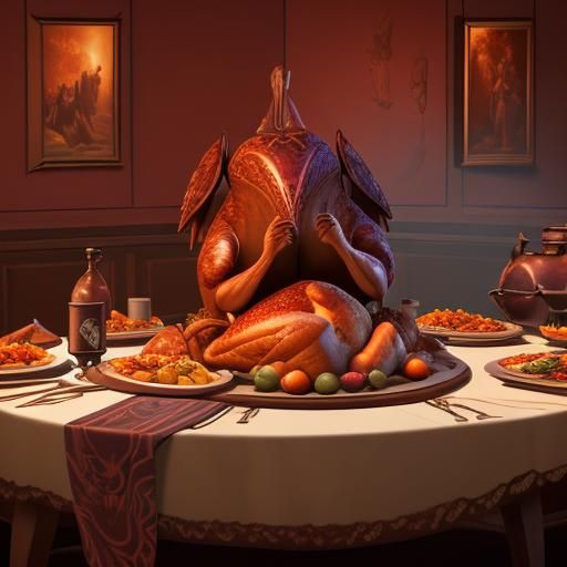 Thanksgiving feast