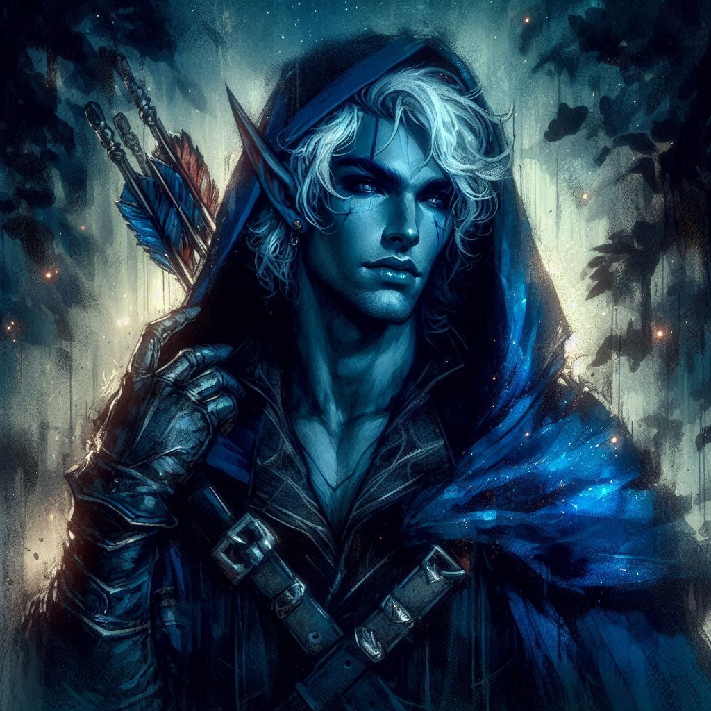 D&D Drow Elf Ranger