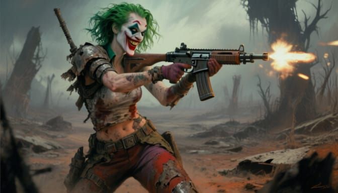 Female Jocker raider