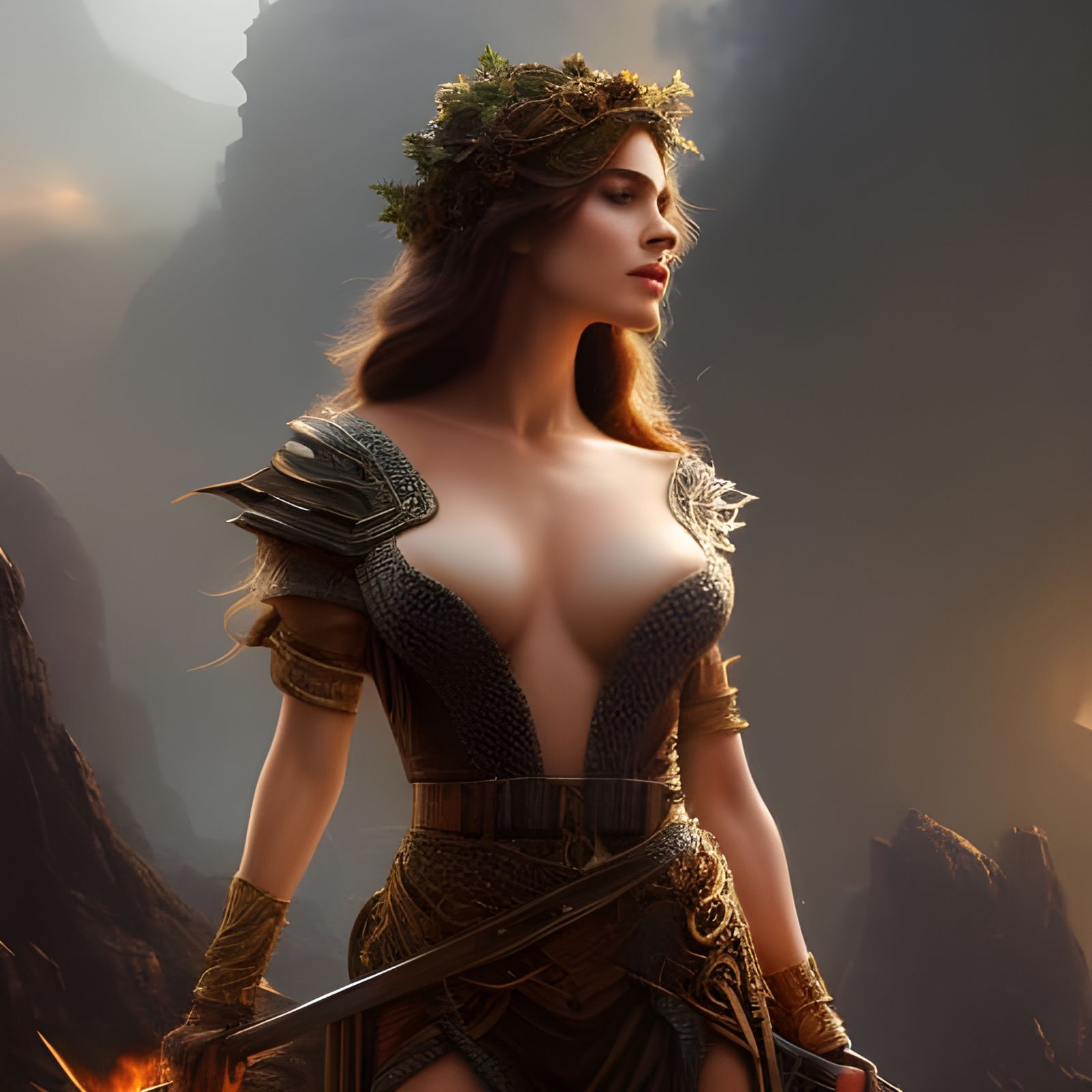 CONCEPT: Jane of Tarzan, is surviving the unchartered place ...