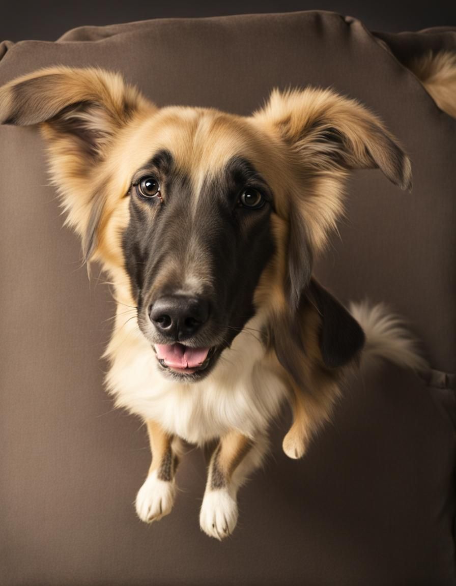 Velociraptor crossed with a dog