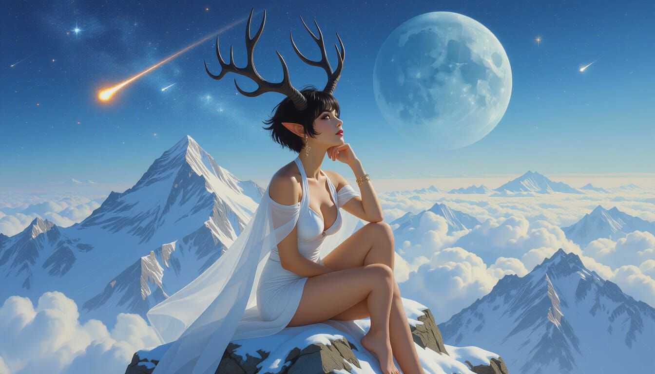 Backdoor in a Classic Fantasy Pose - Start Image 1