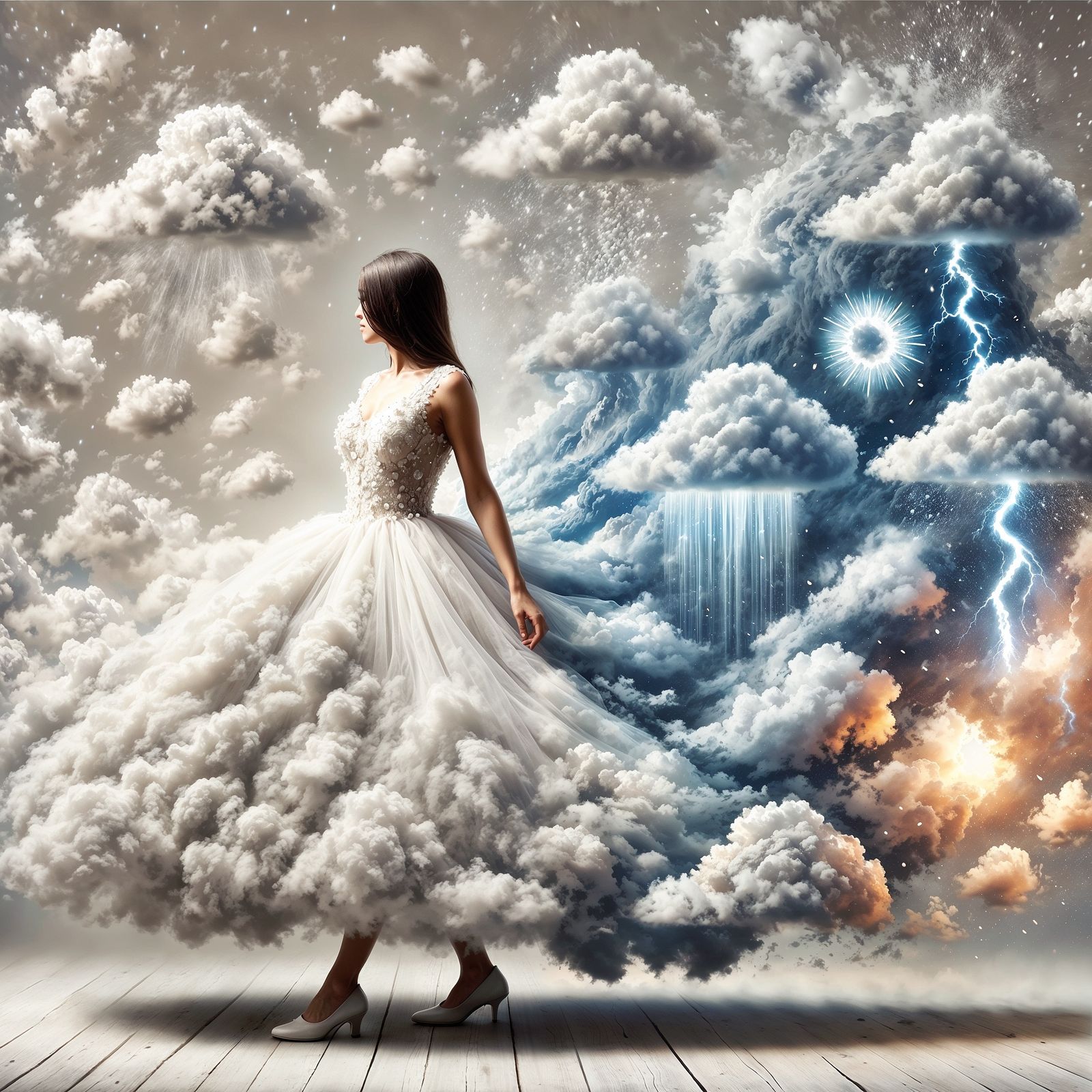 In the balance of the elements