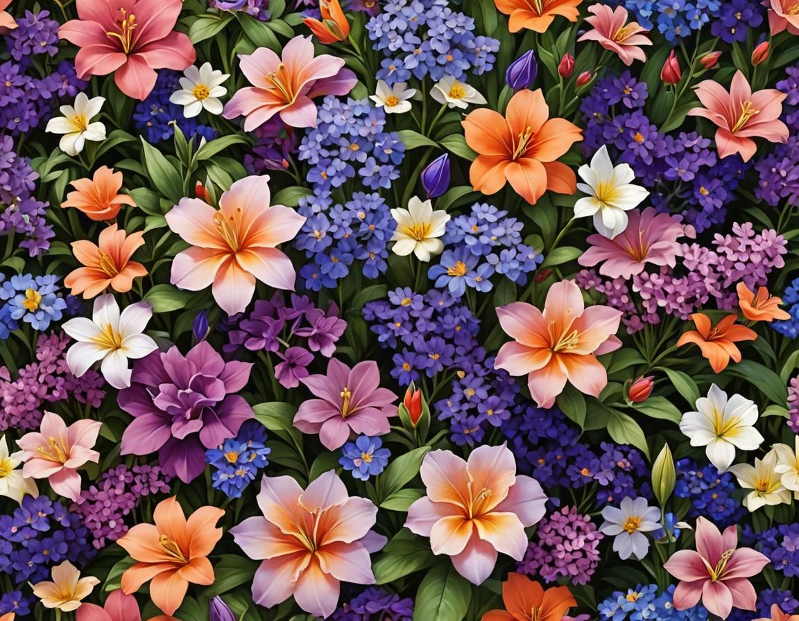 DDD's Two Alphabet Prompts Challenge - beautiful, colorful f...