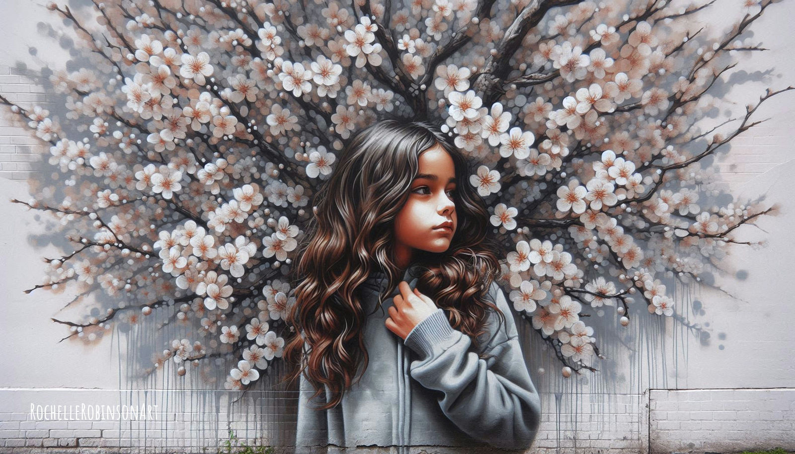 A Young Girl- Street Art