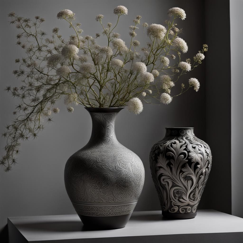 A minimal Floral Arrangement