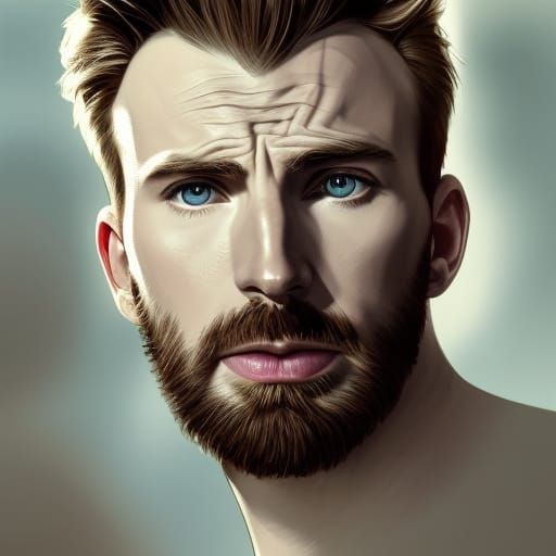 Chris Evans - AI Generated Artwork - NightCafe Creator