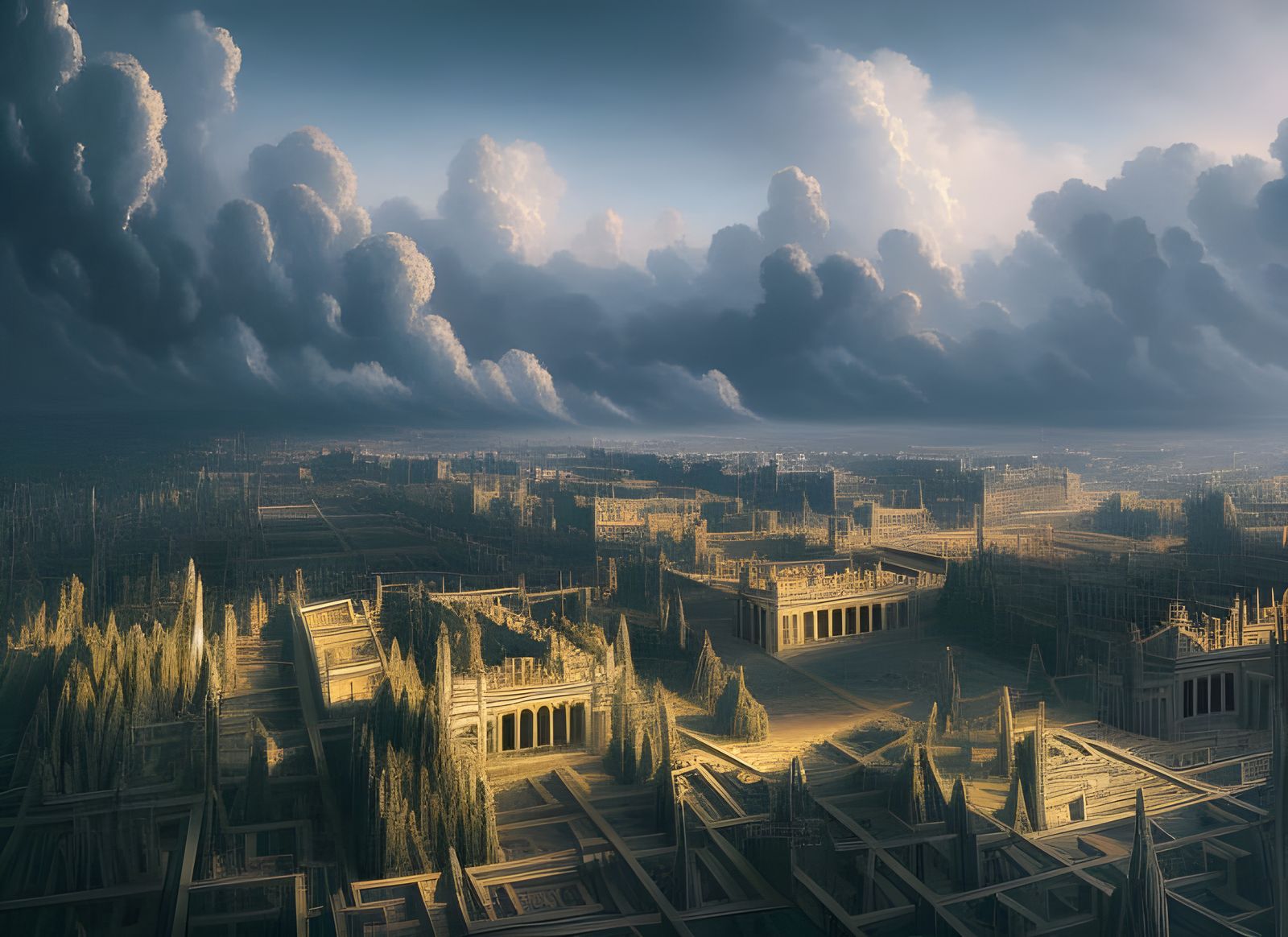 Follow me into my surreal Dreamland - Aerial View @OpenSea