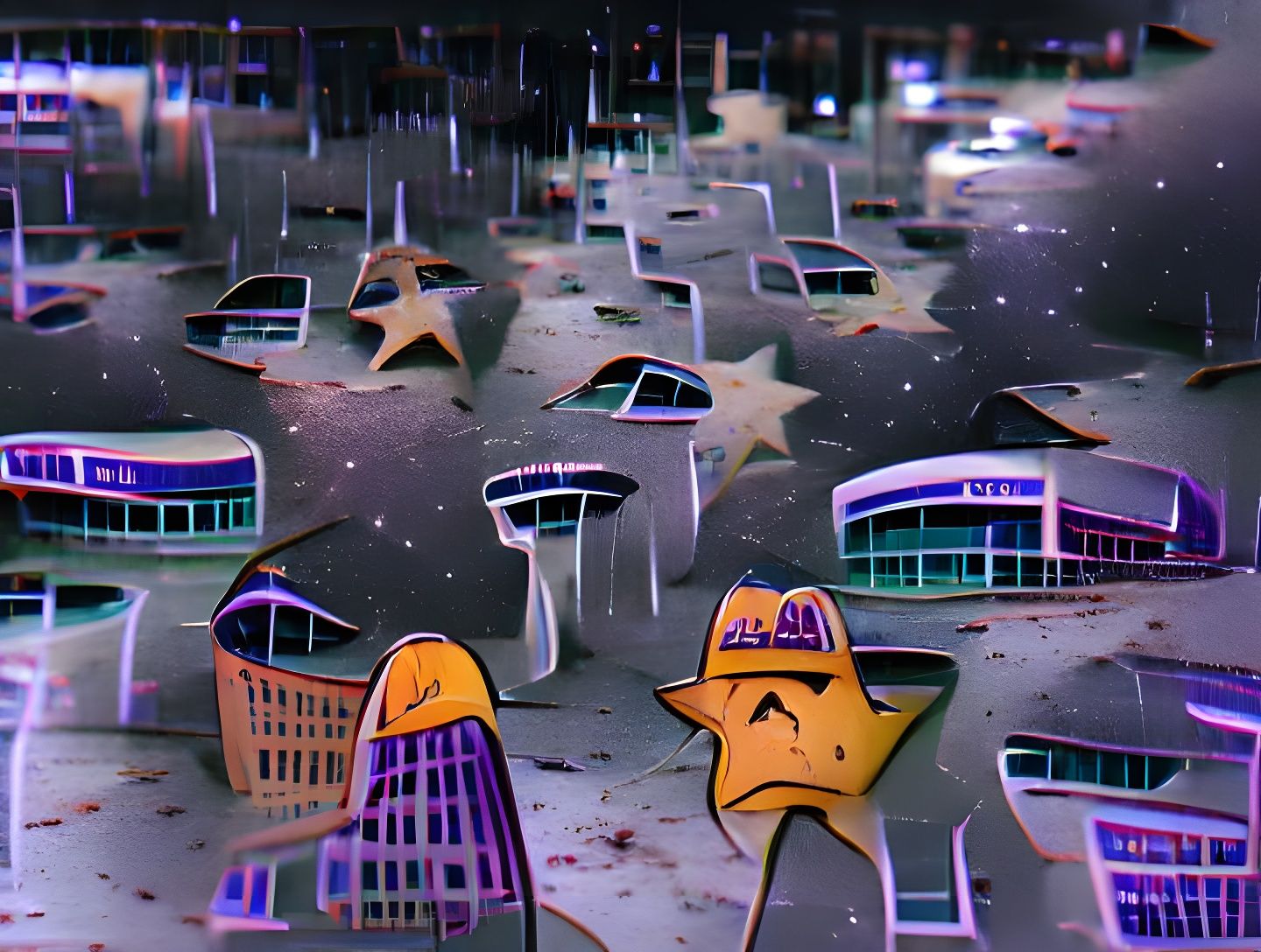 City of Stars - AI Generated Artwork - NightCafe Creator