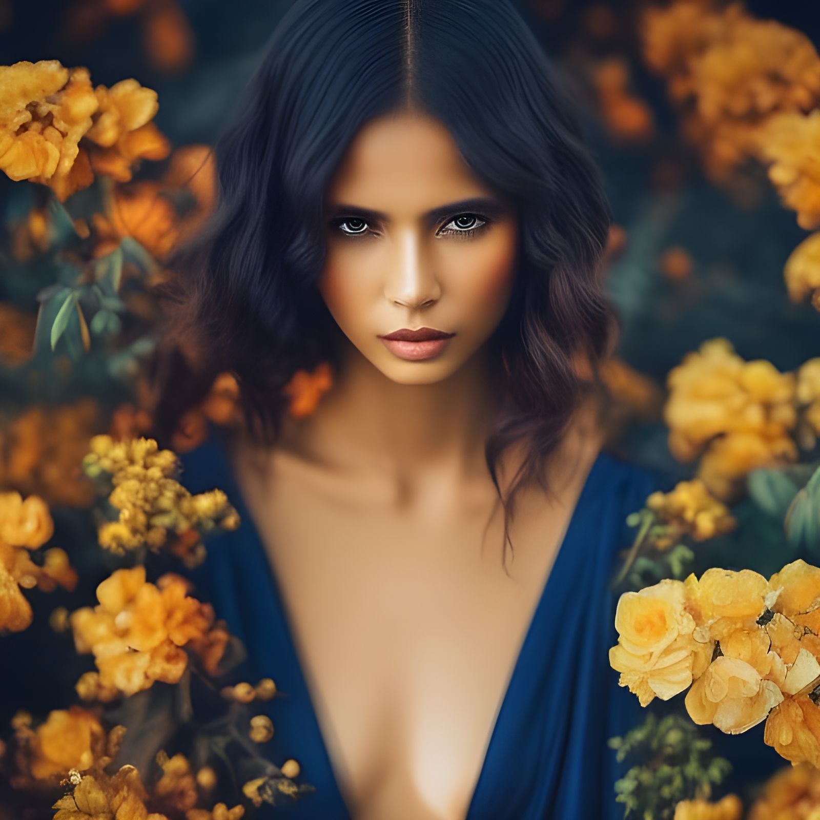 Among flowers   by @avionesplateados 