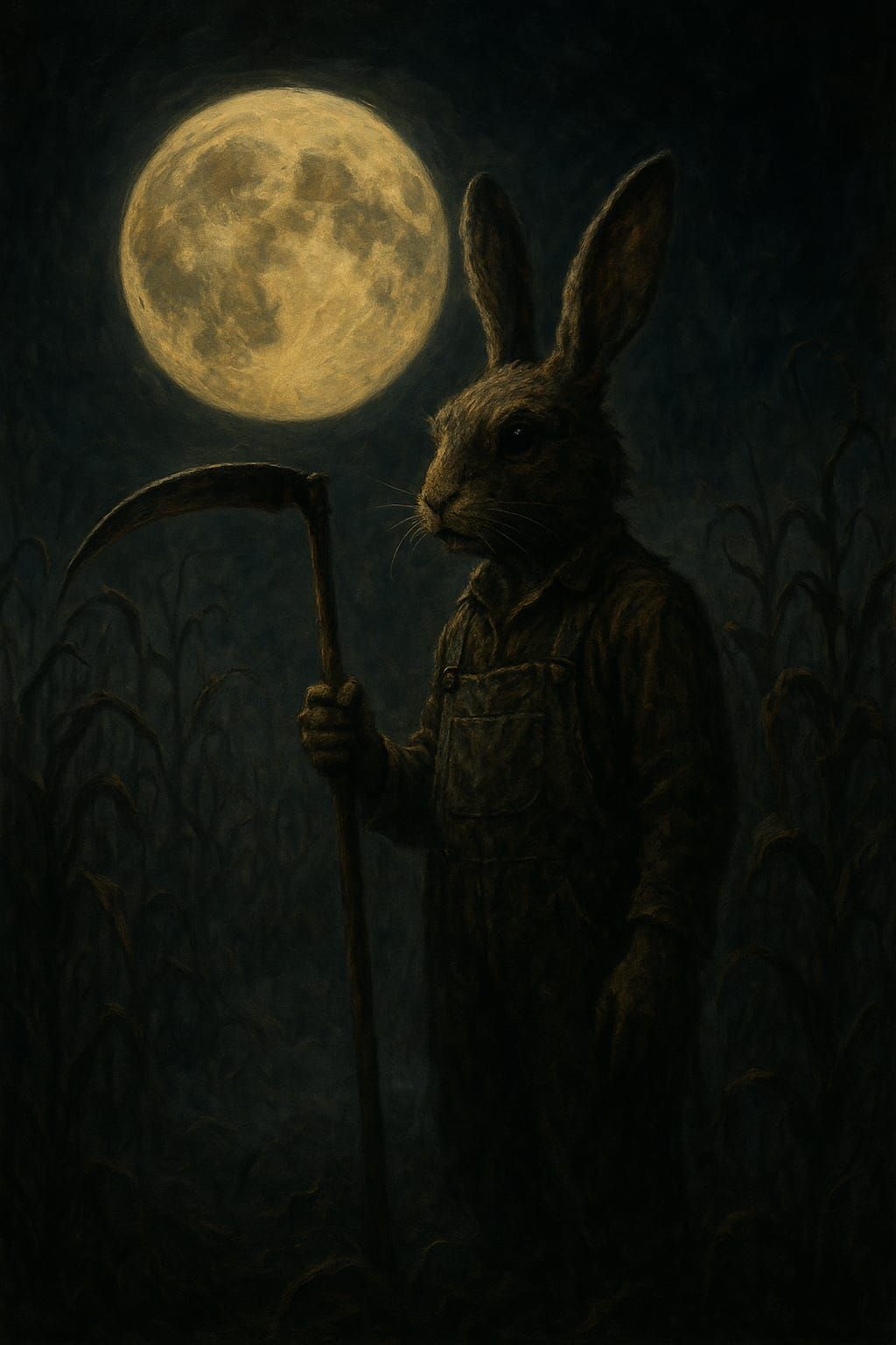 Rabbit during Harvest Halloween Festival (GPT-4o)
