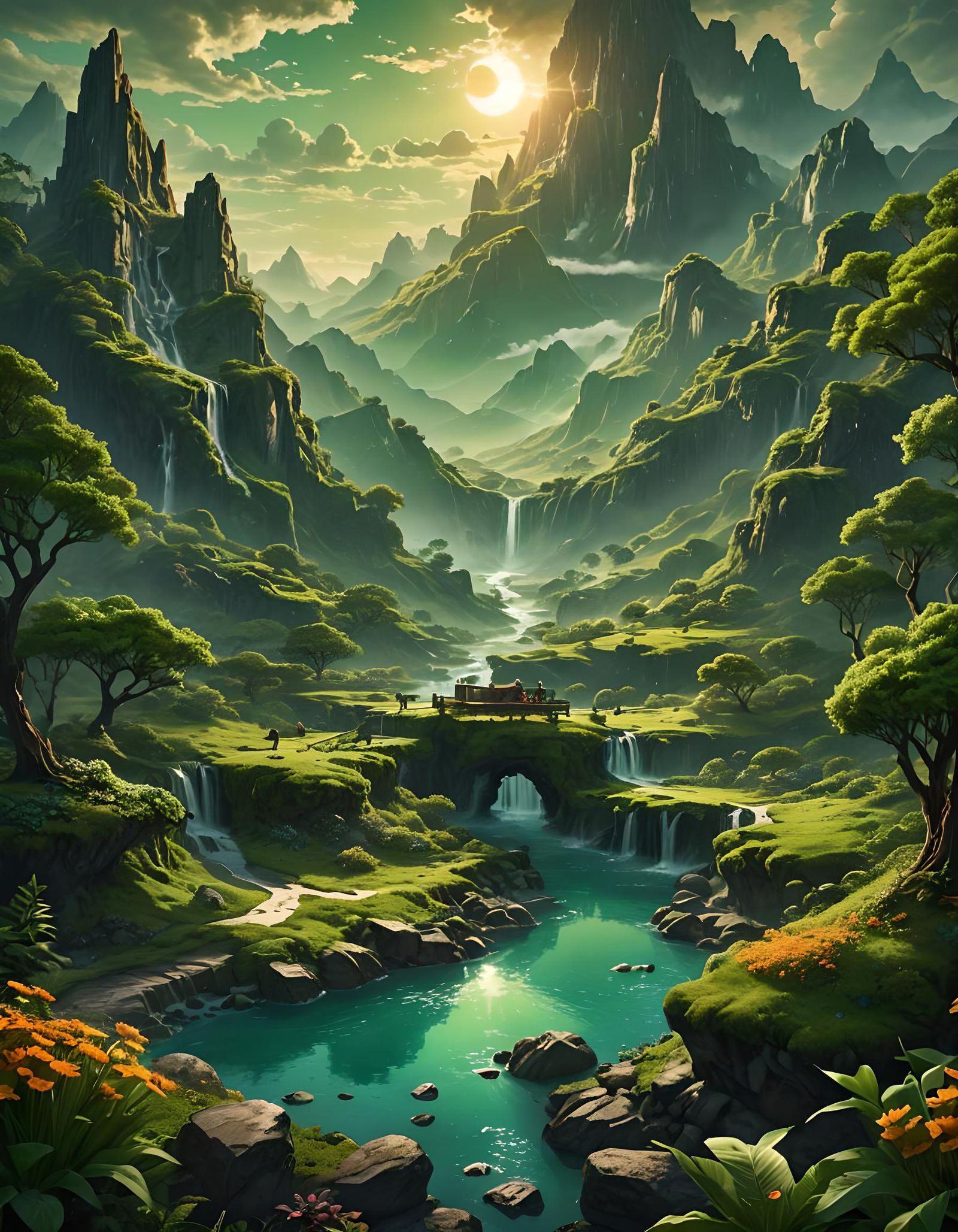 Green as far as eyes can see