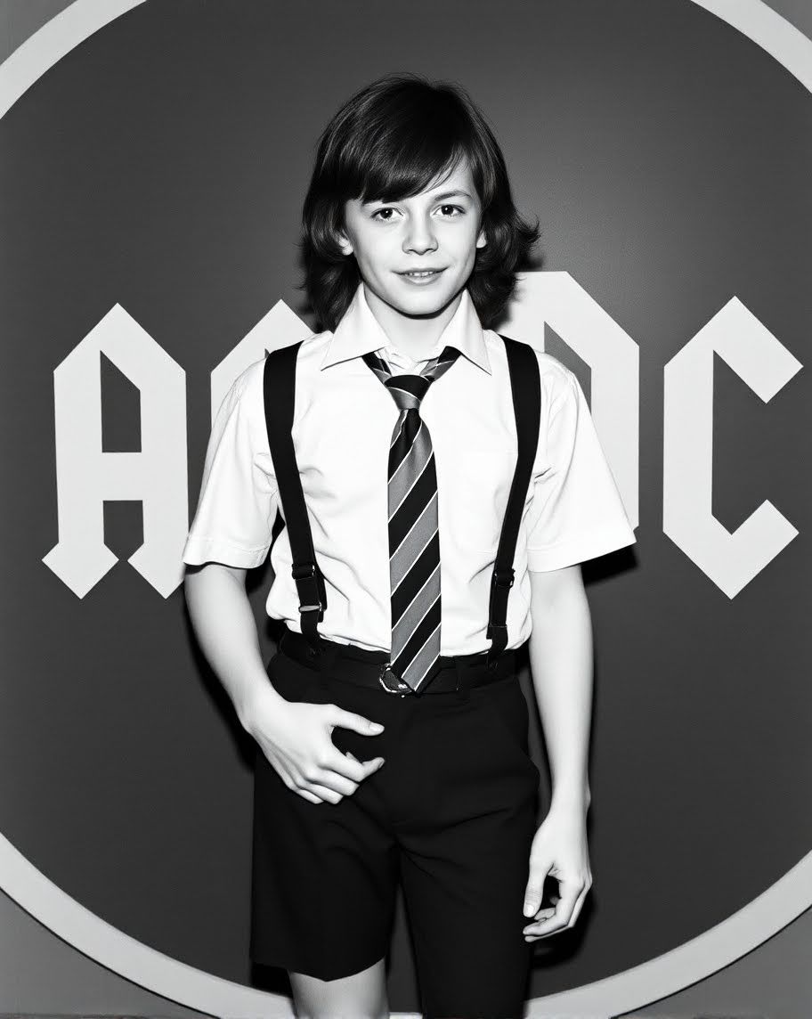 Angus (when he was) Young