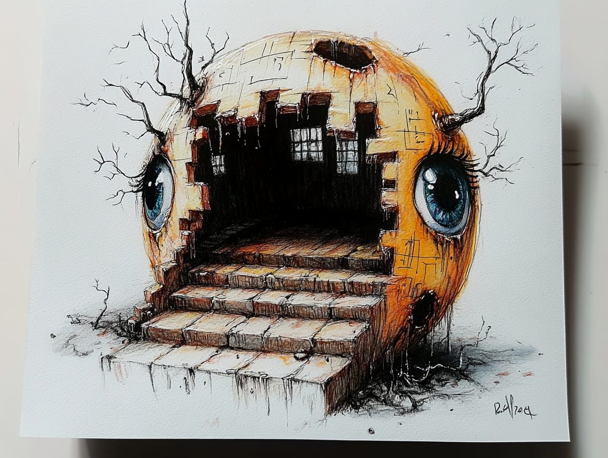 the house with eyes
