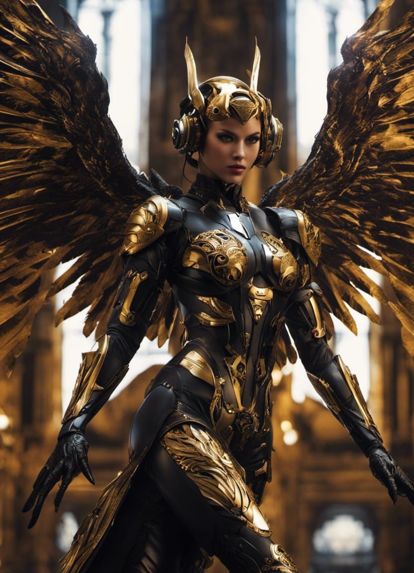 Angel prepared for Battle