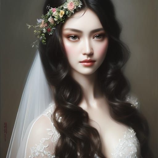 Bride - AI Generated Artwork - NightCafe Creator