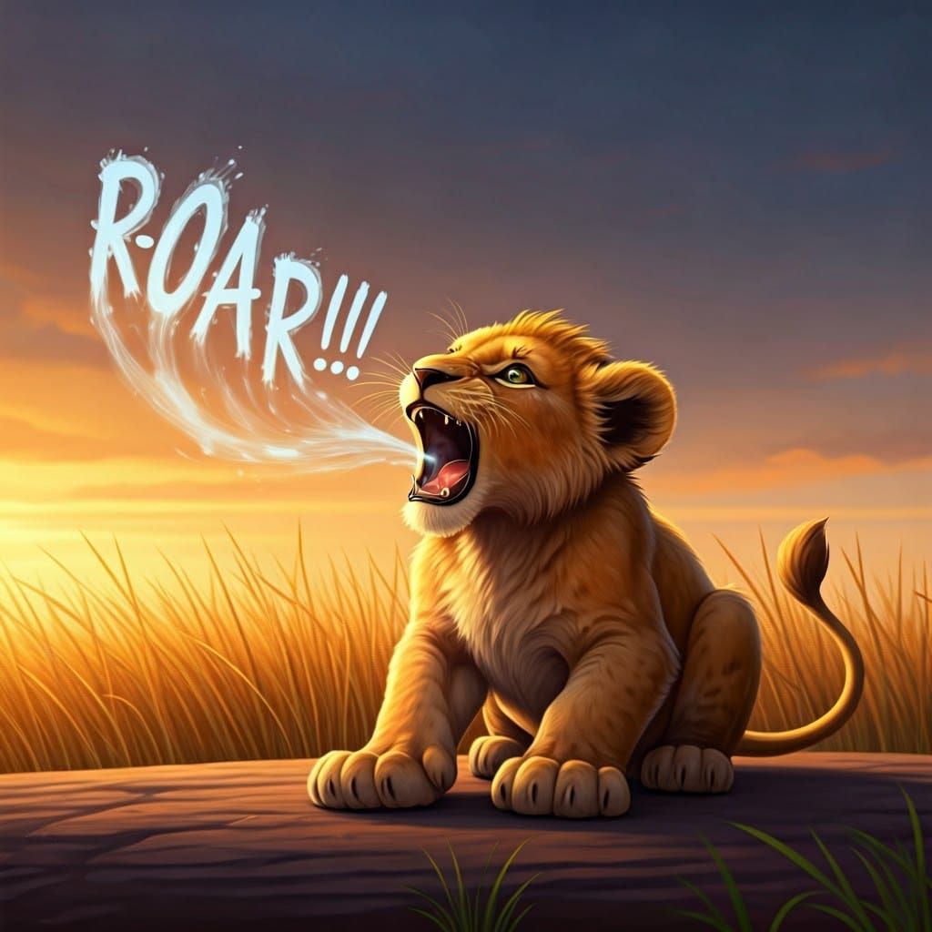 "Roar!!!" 