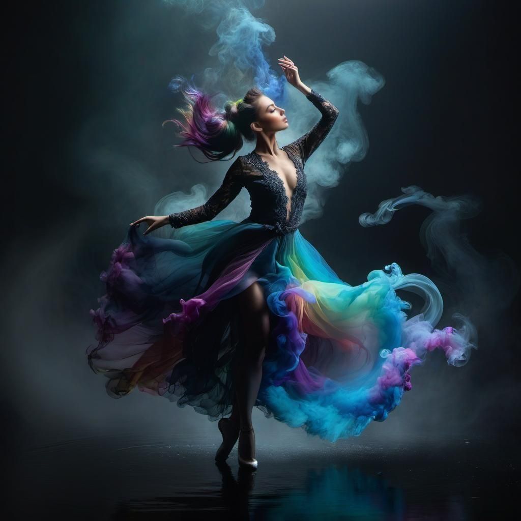 Tulle Dancing  by @JokeStirrer