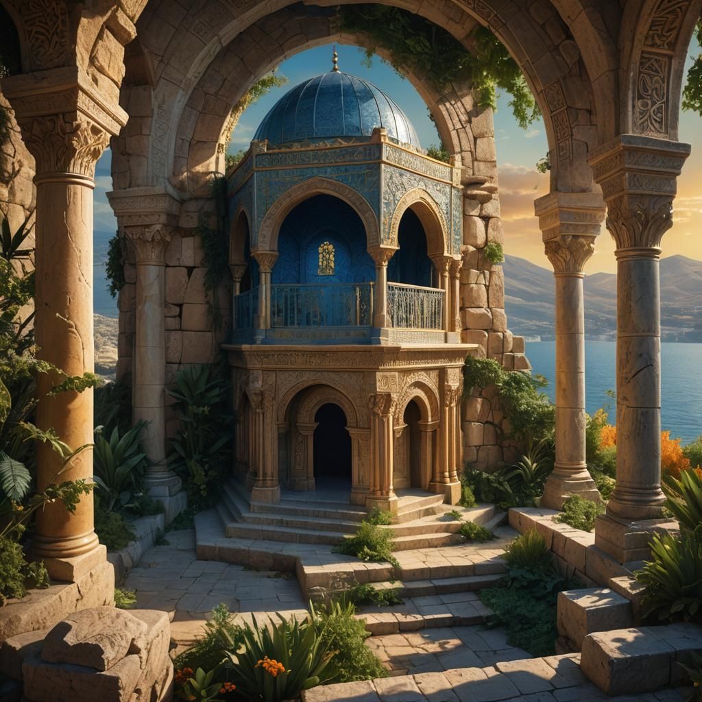 Tomb of Rabbi Meir Baal HaNes: Fantasy Art