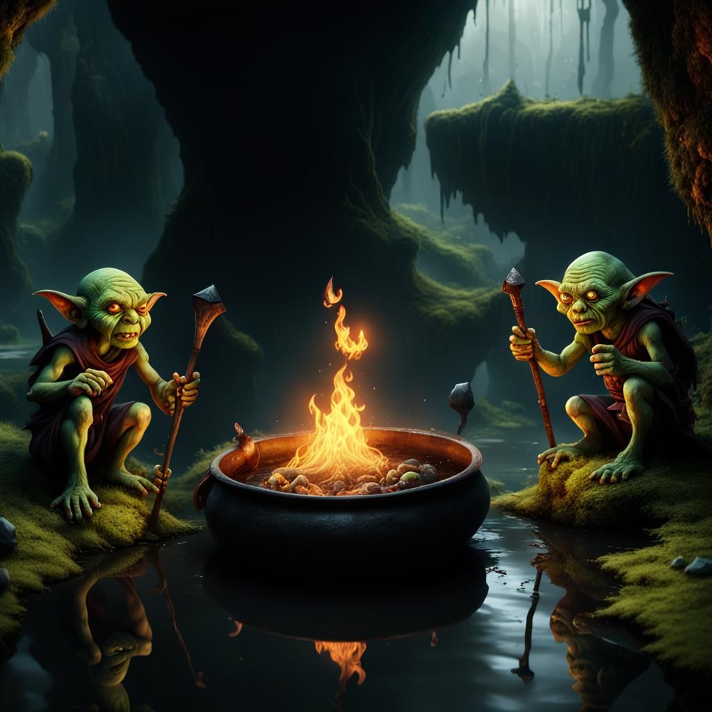 Twin Goblins Ai Generated Artwork Nightcafe Creator 8321