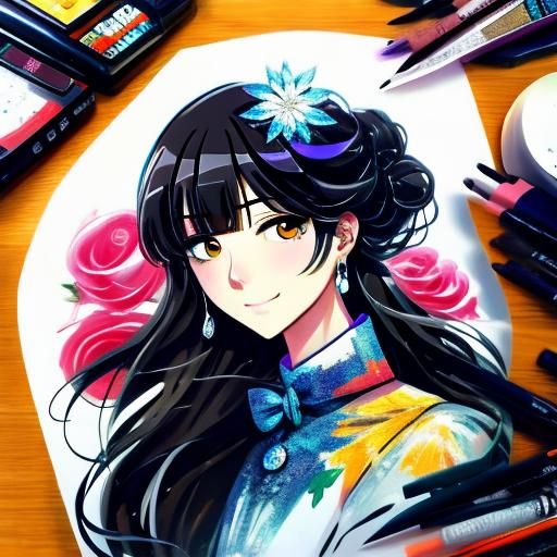 <lora:Portrayal 2:1.0> anime girl