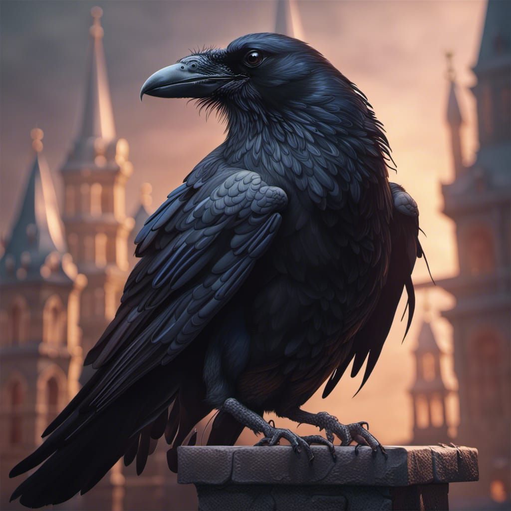 Gothic Raven   by @Sminks