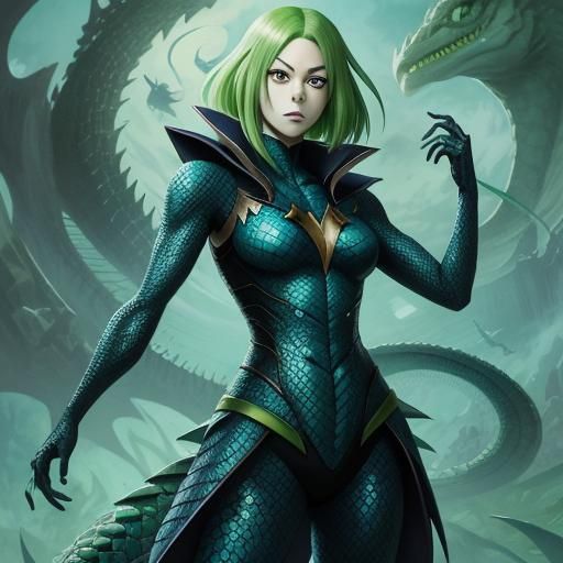 Reptile woman