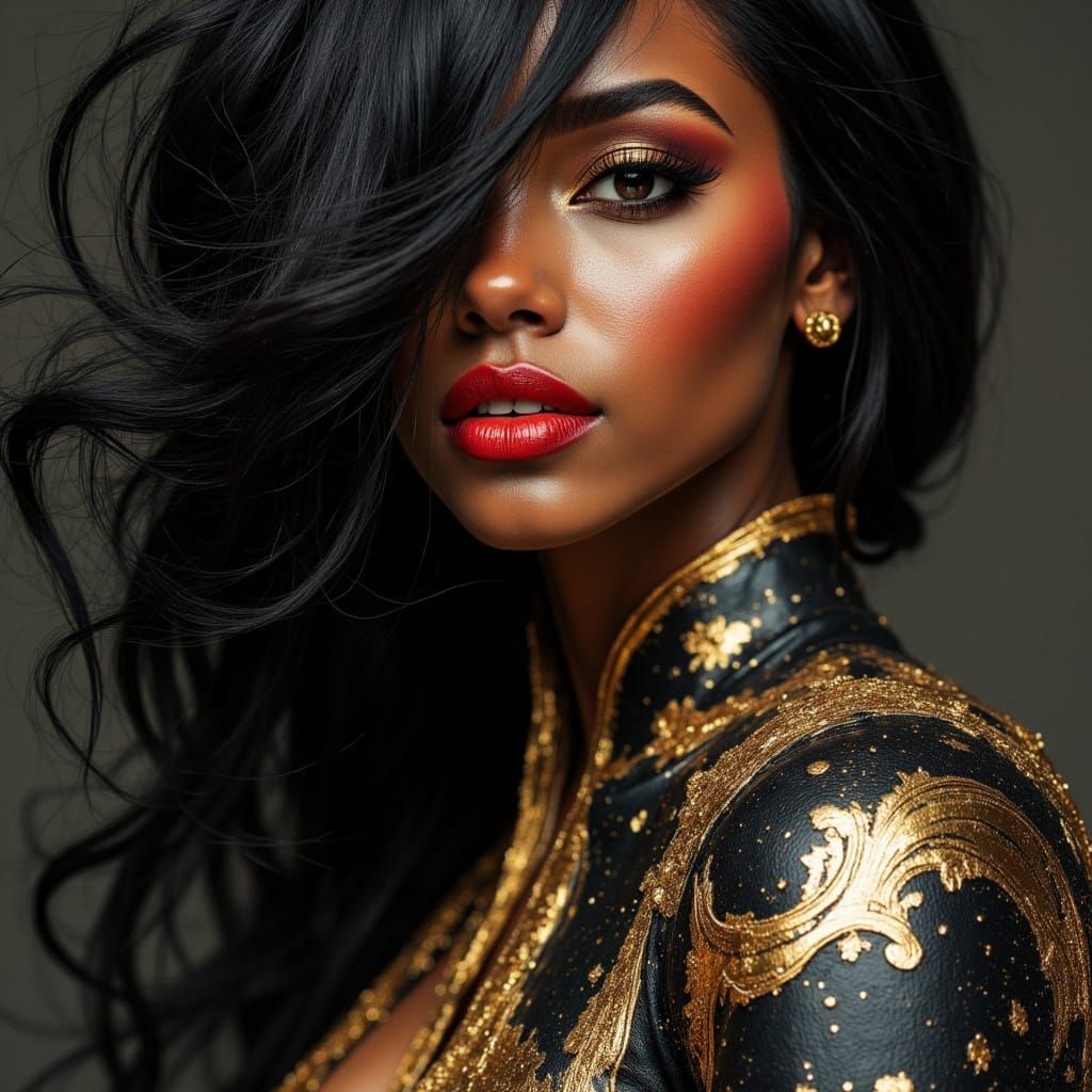 Intergalactic Warrior Princess  by @FBDART