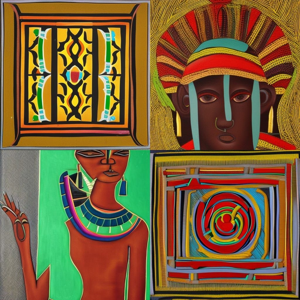 Ethiopian art telsom design AI Generated Artwork NightCafe Creator